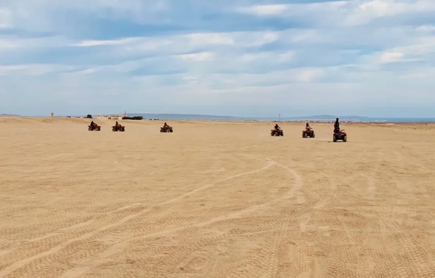 Mega Pustynne Safari Hurghada 2026: Quady, Jeepy i Rodzinna Przygoda