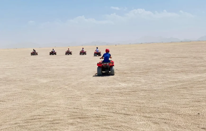 Mega Pustynne Safari Hurghada 2026: Quady, Jeepy i Rodzinna Przygoda