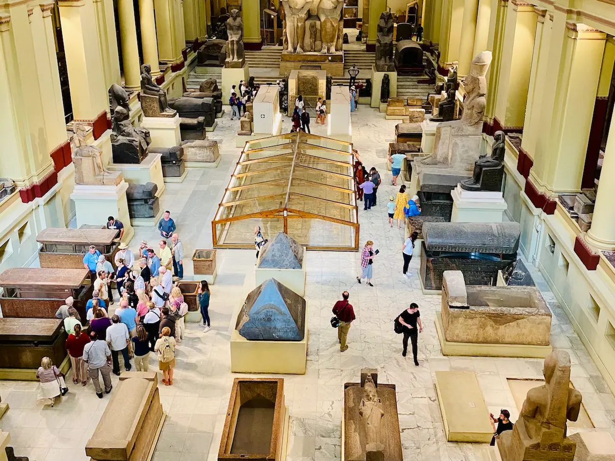 Muzeum Egipskie Kair Tahrir Hurghada WawelEG